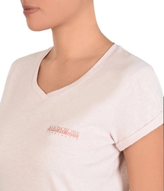 T-Shirt Napapijri Women Shew Pale Pink Mel