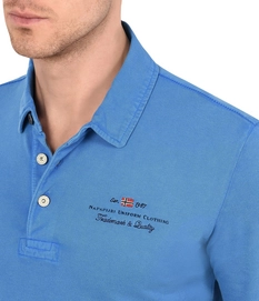 Polo Napapijri Men Elbas LS New Light Blue