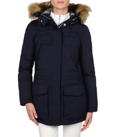 Veste de Ski Napapijri Skidoo Open Long Blue Marine Women