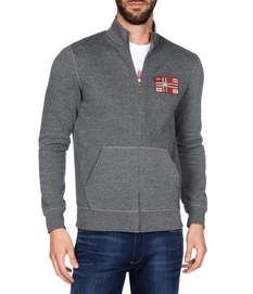 Gilet Napapijri Beld Med Grey Mel Men
