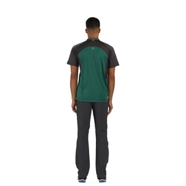 T-Shirt Regatta Mens Breakbar III Hunter Green/Seal Grey