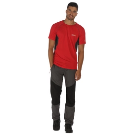 T-Shirt Regatta Mens Virda Pepper/Seal Grey