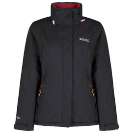Jas Regatta Keeley Black Burgundy