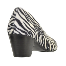Dames Schoen JJ Footwear Duisburg Zwart/Wit Voetbreedte H