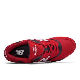 New Balance ML597 Leather Textile Pu Red Black