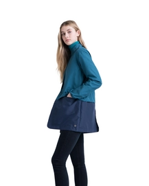 Jas Herschel Supply Co. Women's Voyage Long Coach Deep Teal/Peacoat