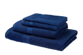 Douchelaken Jorzolino Navy (set van 2)