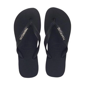 Slipper Havaianas Top Logo Metallic Zilver Zwart