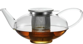 Theepot Jenaer Glas RVS Deksel En Zeef 1,3L