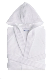 Bademantel Jorzolino Hooded Weiß