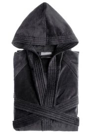 Bademantel Jorzolino Hooded Junior Dunkelgrau Kinder