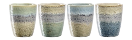 Tasse Leonardo Matera Multi 300ml (Set von 4)