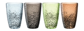 Long Drink Glass Leonardo Matera Multi-coloured 340ml (Set of 4)
