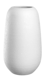 Vaas Leonardo Trogolo Ceramic White 40 cm