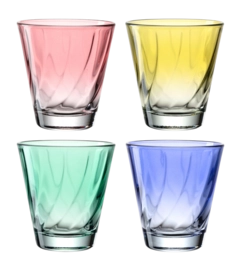 Tumbler Leonardo Twist 215 ml (4-pièces)