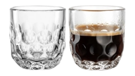Koffieglas Leonardo Gocce 1 60ml (Set van 2)