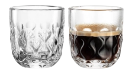 Koffieglas Leonardo Gocce 2 60ml (Set van 2)