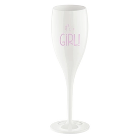 Champagneglas Koziol Superglas Cheers No. 1 It's a Girl