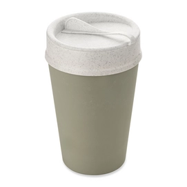 Tasse Isotherme Koziol Bio-Circulaire Iso To Go Concrete Grey 400 ml