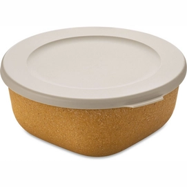 Frischhaltebox Koziol Bio-Circulair Connect Box Nature Wood 700 ml
