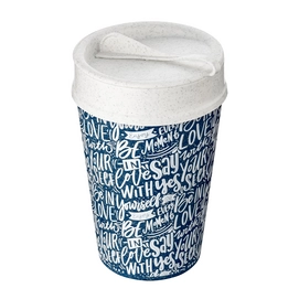 Tasse Isotherme Koziol Bio-Circulaire Iso To Go Love Letters 400 ml