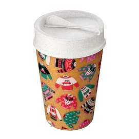 Tasse Isotherme Koziol Bio-Circulaire Iso To Go X-Mas Sweater 400 ml