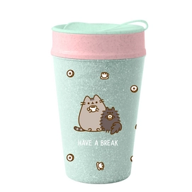 Thermosbeker Koziol Bio-Circulair Iso To Go Pusheen Have A Break 400 ml
