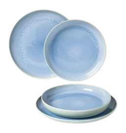 Tafelservies Like by Villeroy & Boch Crafted Blueberry (4-delig)