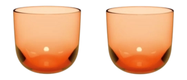 Verre Like by Villeroy & Boch Abricot (Lot de 2)