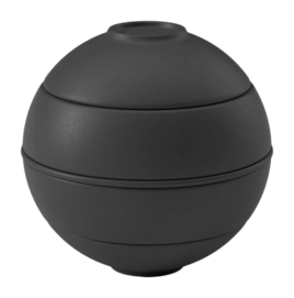 Crockery Set Villeroy & Boch Iconic La Petite Boule Black (5 pieces)