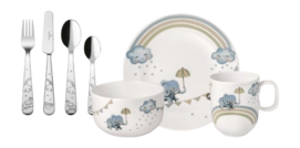 Kinderservies Villeroy & Boch Walk like an Elephant Wit (7-delig)
