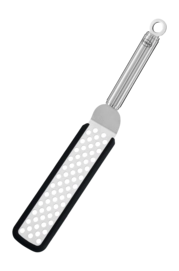 Teigschaber Extra Flexibel Rösle Küche Silber 32,5 cm