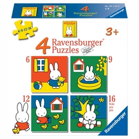 Puzzel Ravensburger Nijntje 4 in 1 Puzzels