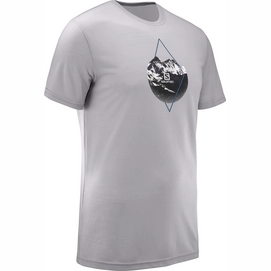 T-Shirt Salomon Men X Alp Graphic SS Alloy