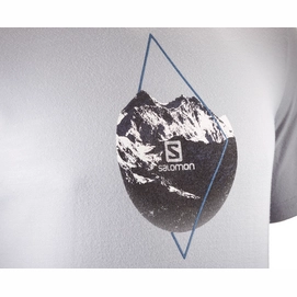 T-Shirt Salomon Men X Alp Graphic SS Alloy