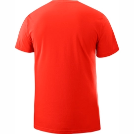 T-Shirt Salomon Men Blend Logo SS Fiery Red