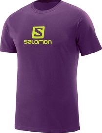 T-Shirt Salomon Men Coton Logo SS Potent Purple