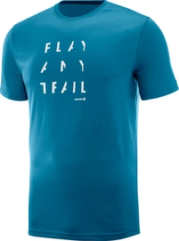 Tshirt Salomon Men Pulse SS Tech Moroccan Blue