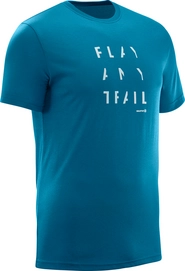 T-Shirt Salomon Men Pulse SS Tech Moroccan Blue