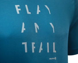 T-Shirt Salomon Men Pulse SS Tech Moroccan Blue