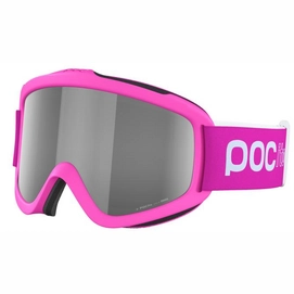 Skibrille POC POCito Iris Fluorescent Pink/Clarity POCito