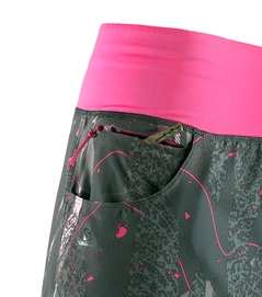 Korte Broek Salomon Women Elevate Flow Short Urban Chic Pink Yarrow