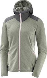 Jacke Salomon Elevate FZ Mid Shadow Damen