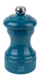 Macina sale Peugeot Bistro U-Select 10 cm in legno laccato, Blu Oceano