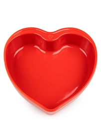 Plat à Four Peugeot Heart-Shaped Appolia Red 26 cm