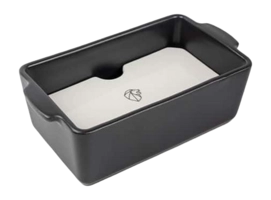 Terrina in ceramica con pressa e coperchio Peugeot Appolia 650 ml / 20 x 11 cm, Ardesia