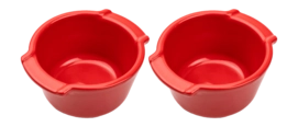 Duo Oven Dishes Peugeot Appolia Red 11 x 11 cm