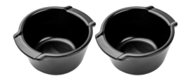 Duo Oven Dishes Peugeot Appolia Satin Black 11 x 11 cm