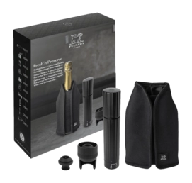 Refroidisseur de vin & Pompe Peugeot Frizz Preserve Black
