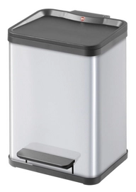 Hailo Trento Öko Zilver Zwart 2x 11L